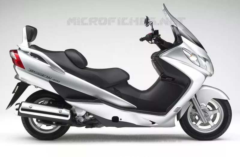 * PHOTOGRAPHIE DE COULEUR AN400K5 * Suzuki SCOOTER 400 BURGMAN 2005  AN400K5(E2)