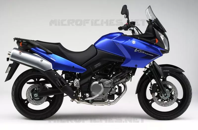 * PHOTOGRAPHIE DE COULEUR DL650AK7 * Suzuki MOTO 650 V-STROM 2007  DL650K7(E2)