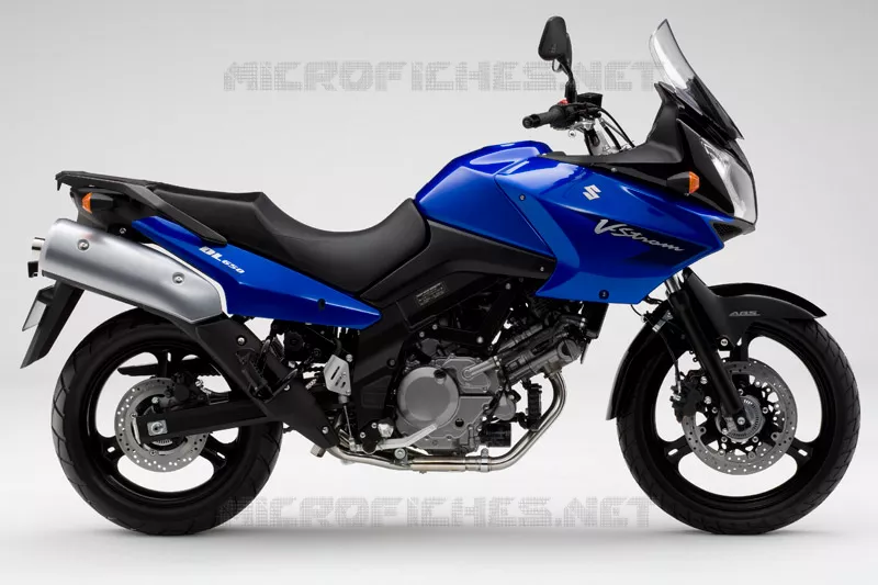 * PHOTOGRAPHIE DE COULEUR DL650AK8 * Suzuki MOTO 650 V-STROM 2007  DL650U3K7(E2)