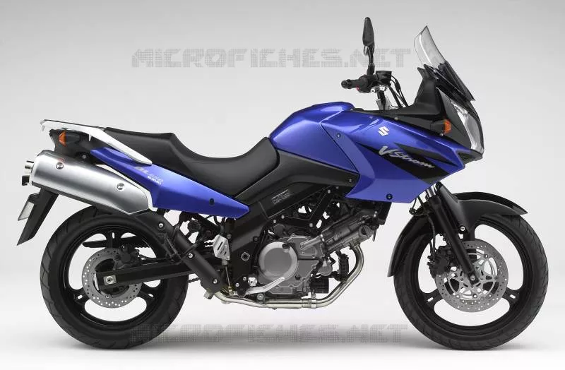 * PHOTOGRAPHIE DE COULEUR DL650K5 * Suzuki MOTO 650 V-STROM 2005  DL650U3K5(E2)
