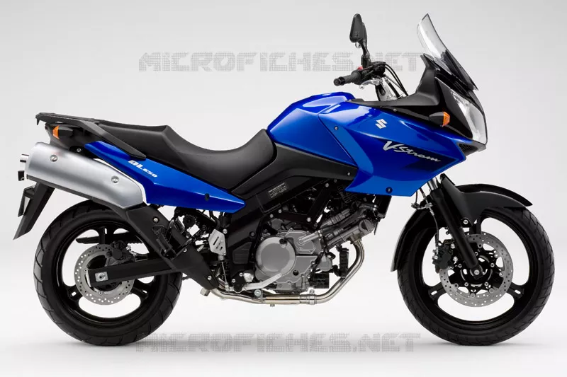* PHOTOGRAPHIE DE COULEUR DL650K8 * Suzuki MOTO 650 V-STROM 2009  DL650K9(E2)