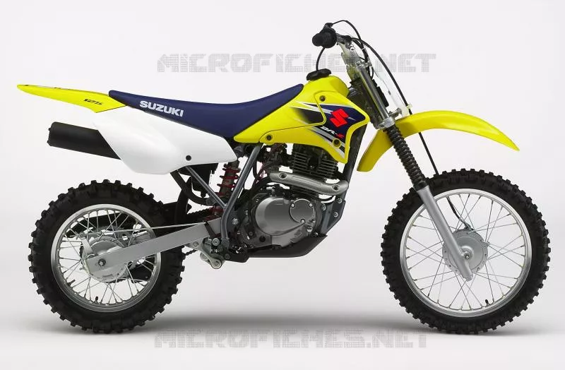 * PHOTOGRAPHIE DE COULEUR DR-Z125K7 * Suzuki MOTO 125 DR-Z 2005  DR-Z125LK5(E3/E28)