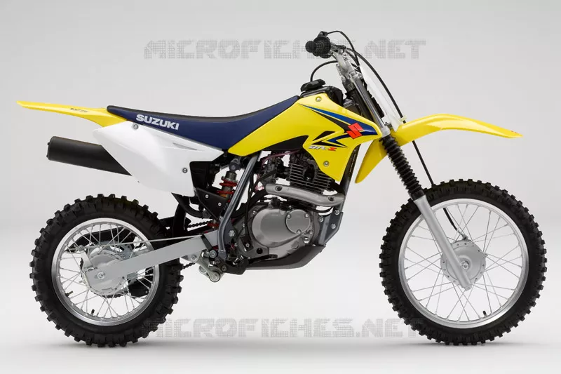 * PHOTOGRAPHIE DE COULEUR DR-Z125K8 * Suzuki MOTO 125 DR-Z 2008  DR-Z125LK8(E28/E33)
