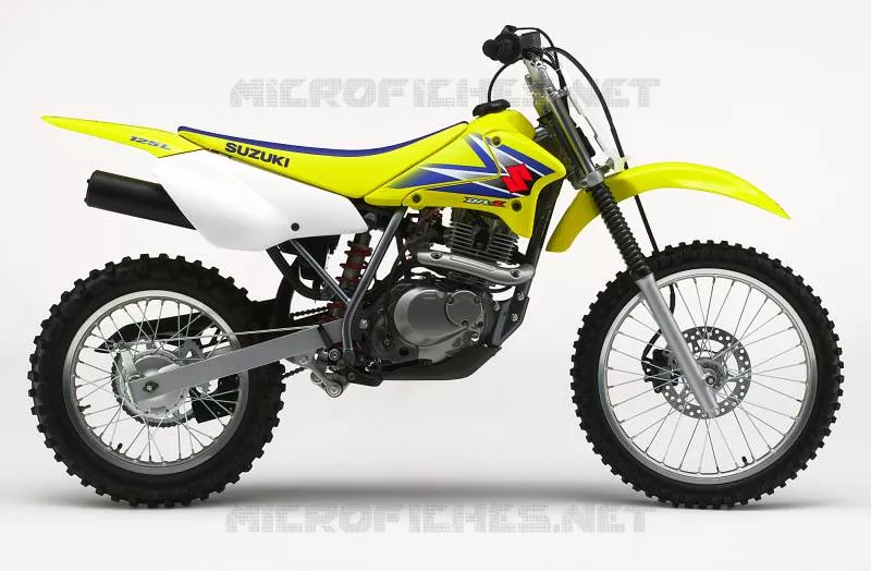 * PHOTOGRAPHIE DE COULEUR DR-Z125LK6 * Suzuki MOTO 125 DR-Z 2007  DR-Z125K7(E3/E28)