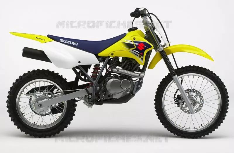 * PHOTOGRAPHIE DE COULEUR DR-Z125LK7 * Suzuki MOTO 125 DR-Z 2003  DR-Z125K3(E3/E28)