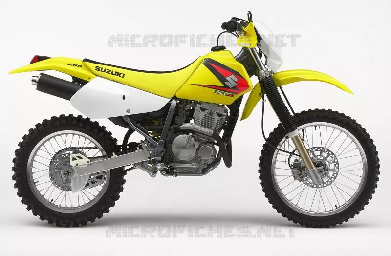 * PHOTOGRAPHIE DE COULEUR DR-Z250K5 * Suzuki MOTO 250 DR-Z 2004  DR-Z250K4(E3/E28)
