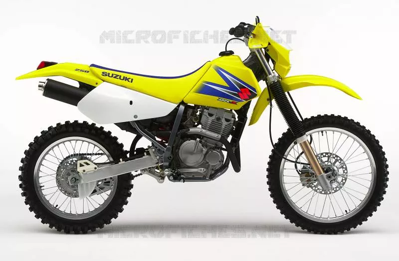 * PHOTOGRAPHIE DE COULEUR DR-Z250K6 * Suzuki MOTO 250 DR-Z 2007  DR-Z250K7(E28/E33)