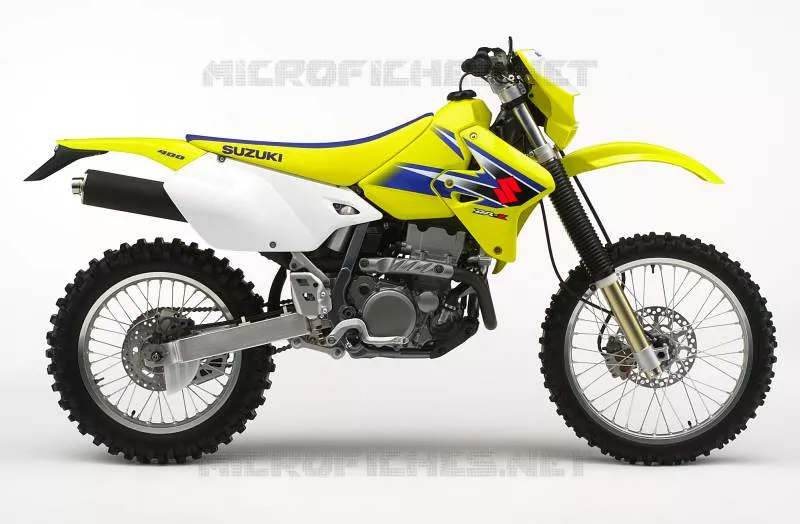 * PHOTOGRAPHIE DE COULEUR DR-Z400EK6 * Suzuki MOTO 400 DR-Z 2006  DR-Z400EK6(E1)