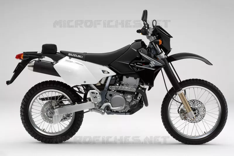 * PHOTOGRAPHIE DE COULEUR DR-Z400SK8 * Suzuki MOTO 400 DR-Z 2005  DR-Z400SK5(E2)