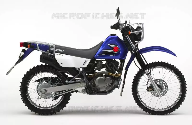 * PHOTOGRAPHIE DE COULEUR DR200SEK6 * Suzuki MOTO 200 DR 2009  DR200SEK9(E3/E28)