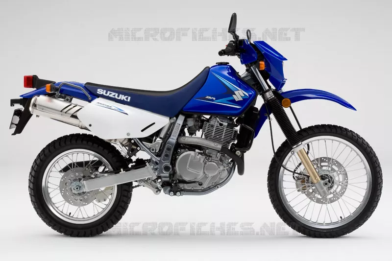* PHOTOGRAPHIE DE COULEUR DR650SEK8 * Suzuki MOTO 650 DR 2007  DR650SEK7(E24)