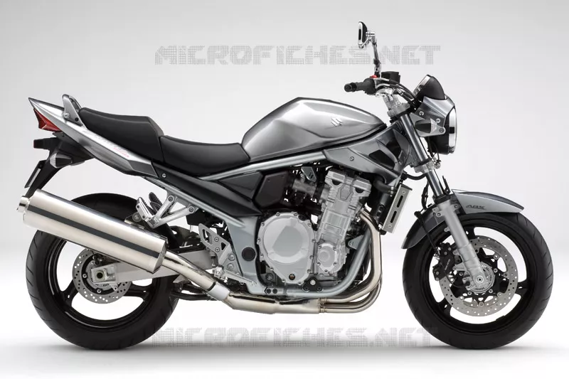 * PHOTOGRAPHIE DE COULEUR GSF1250AK8 * Suzuki MOTO 1250 BANDIT-S 2010  GSF1250SAL0(E2)