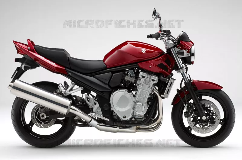 * PHOTOGRAPHIE DE COULEUR GSF1250K8 * Suzuki MOTO 1250 BANDIT-S 2010  GSF1250SL0(E2)