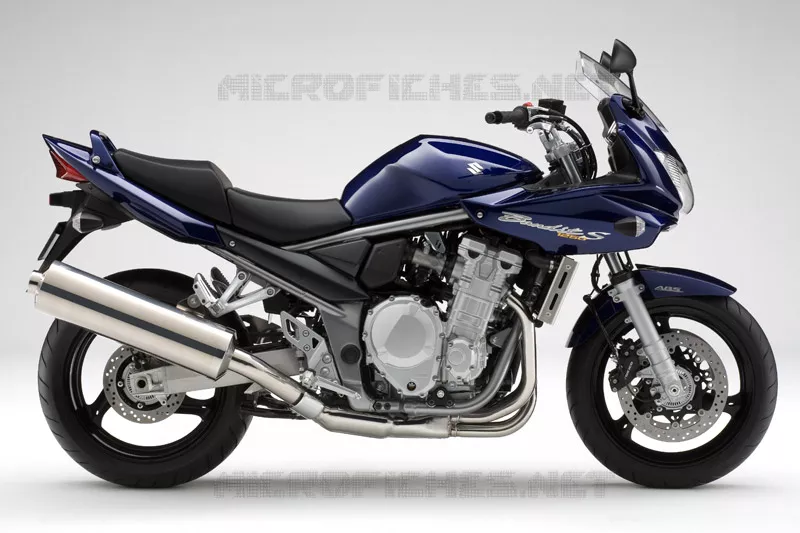 * PHOTOGRAPHIE DE COULEUR GSF1250SAK8 * Suzuki MOTO 1250 BANDIT-S 2007  GSF1250SK7(E2)