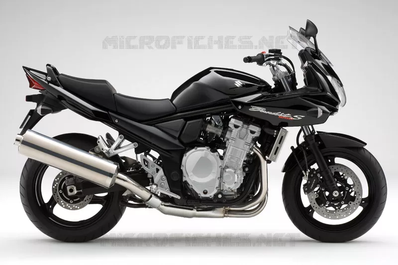 * PHOTOGRAPHIE DE COULEUR GSF1250SK8 * Suzuki MOTO 1250 BANDIT-S 2009  GSF1250SAZK9(E2)
