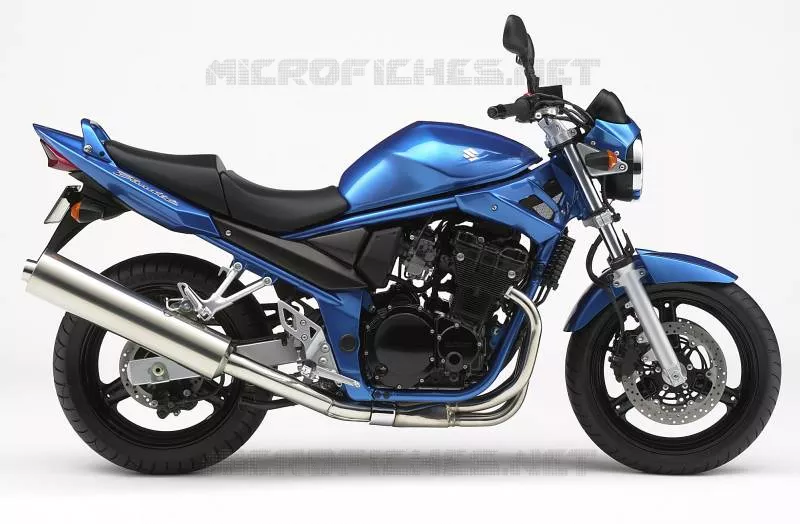 * PHOTOGRAPHIE DE COULEUR GSF650K5 * Suzuki MOTO 650 BANDIT 2005  GSF650SAK5(E2)