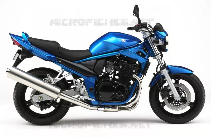 * PHOTOGRAPHIE DE COULEUR GSF650K6 * Suzuki MOTO 650 BANDIT 2005  GSF650SAK5(E2)