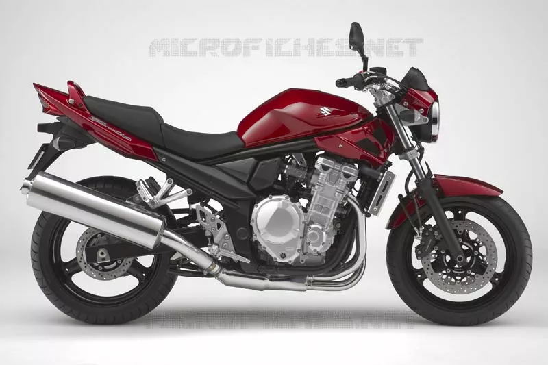 * PHOTOGRAPHIE DE COULEUR GSF650K7 * Suzuki MOTO 650 BANDIT 2008  GSF650SUK8(E2)