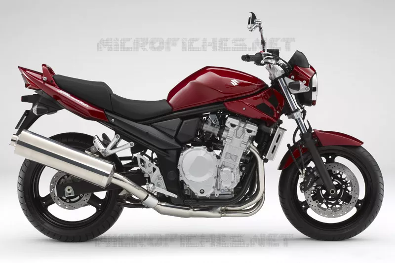 * PHOTOGRAPHIE DE COULEUR GSF650K8 * Suzuki MOTO 650 BANDIT 2007  GSF650AK7(E19)