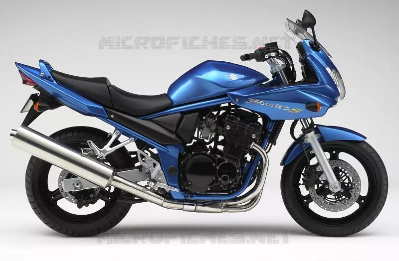 * PHOTOGRAPHIE DE COULEUR GSF650SK5 * Suzuki MOTO 650 BANDIT 2005  GSF650SUK5(E2)