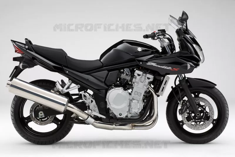 * PHOTOGRAPHIE DE COULEUR GSF650SK8 * Suzuki MOTO 650 BANDIT 2007  GSF650SUAK7(E19)