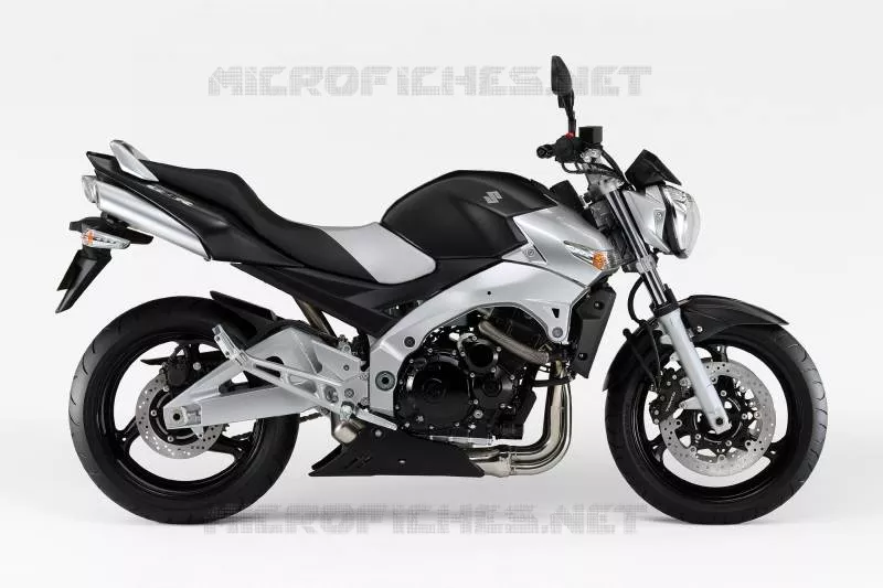 * PHOTOGRAPHIE DE COULEUR GSR600K6 * Suzuki MOTO 600 GSR 2007  GSR600UK7(E2)