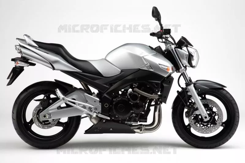 * PHOTOGRAPHIE DE COULEUR GSR600K7 * Suzuki MOTO 600 GSR 2009  GSR600K9(E2)