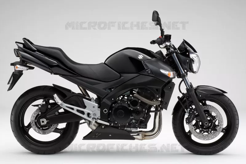 * PHOTOGRAPHIE DE COULEUR GSR600K8 * Suzuki MOTO 600 GSR 2008  GSR600K8(E2)