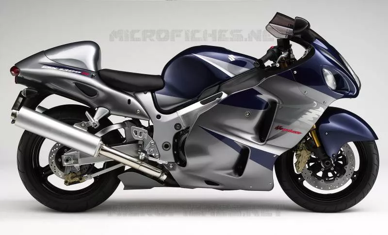 * PHOTOGRAPHIE DE COULEUR GSX1300RK6 * Suzuki MOTO 1300 HAYABUSA 2007  GSX1300RZK7(E3/E28)