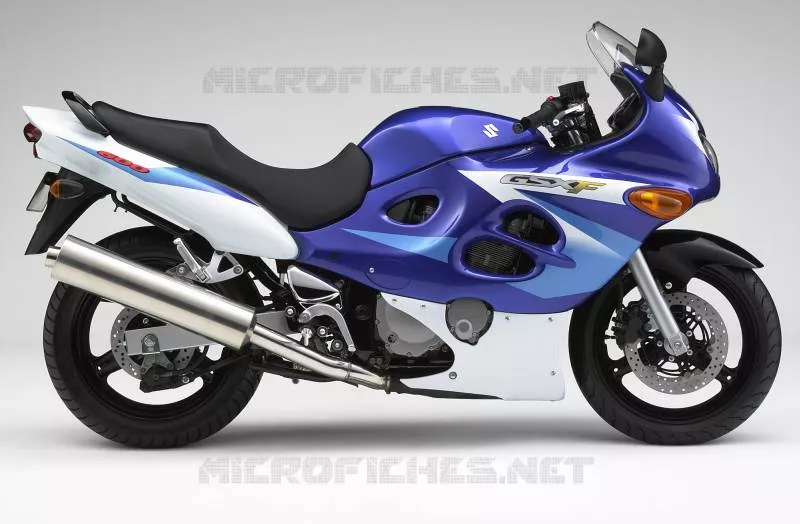 * PHOTOGRAPHIE DE COULEUR GSX600FK5 * Suzuki MOTO 600 GSX-F 2006  GSX600FK6(E2)