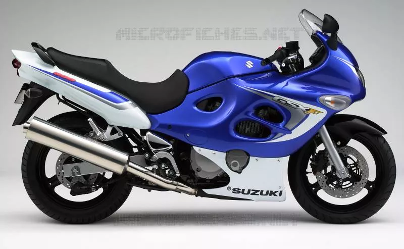 * PHOTOGRAPHIE DE COULEUR GSX600FK6 * Suzuki MOTO 600 GSX-F 2004  GSX600FK4(E2)