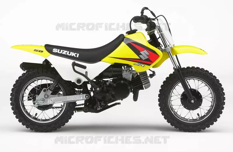 * PHOTOGRAPHIE DE COULEUR JR50K5 * Suzuki MOTO 50 JR 2006  JR50K6(P3/P28)
