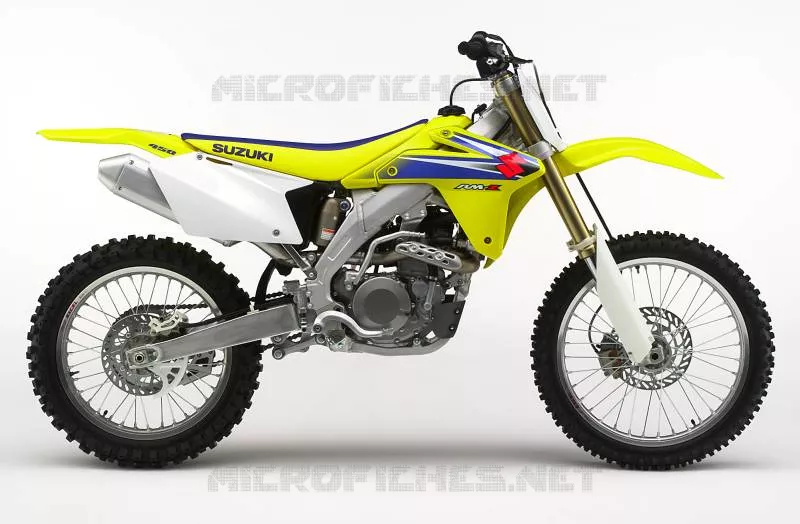 * PHOTOGRAPHIE DE COULEUR RM-Z450K6 * Suzuki MOTO 450 RM-Z 2006  RM-Z450K6(E3/E28)