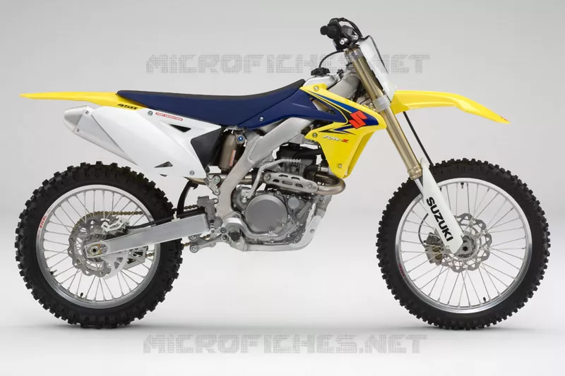 * PHOTOGRAPHIE DE COULEUR RM-Z450K8 * Suzuki MOTO 450 RM-Z 2011  RM-Z450L1(E19)