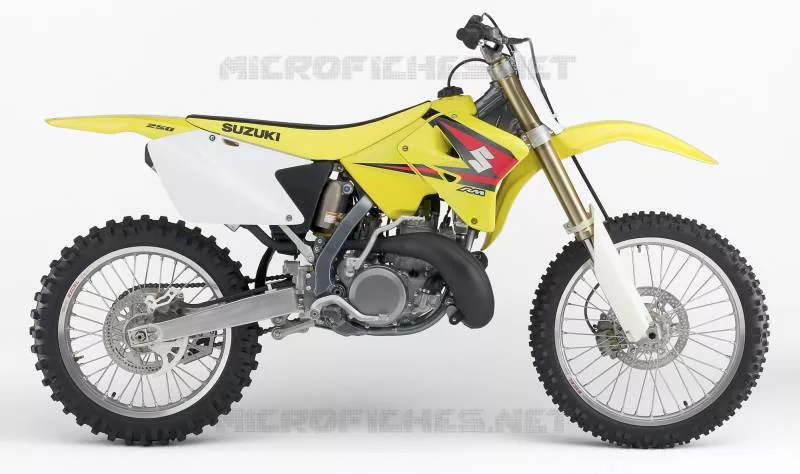 * PHOTOGRAPHIE DE COULEUR RM250K5 * Suzuki MOTO 250 RM 2003  RM250K3(E3/E28)