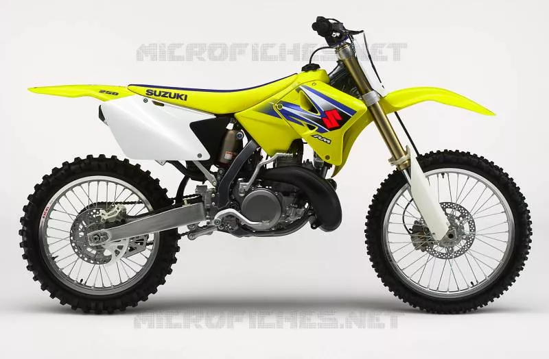 * PHOTOGRAPHIE DE COULEUR RM250K6 * Suzuki MOTO 250 RM 2004  RM250K4(E3/E28)