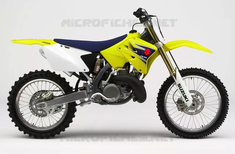 * PHOTOGRAPHIE DE COULEUR RM250K7 * Suzuki MOTO 250 RM 2007  RM250K7(E19)