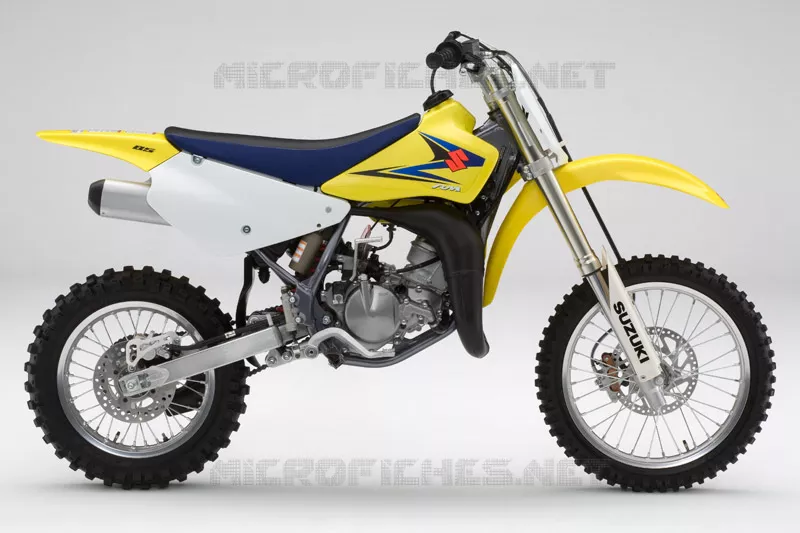 * PHOTOGRAPHIE DE COULEUR RM85K8 * Suzuki MOTO 85 RM 2009  RM85K9(P3/P28)