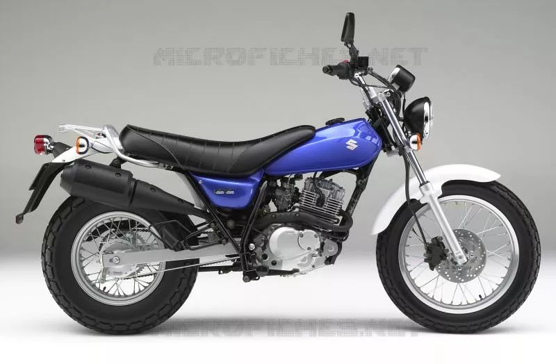 * PHOTOGRAPHIE DE COULEUR RV125K5 * Suzuki MOTO 125 VAN-VAN 2005  RV125K5(E19)