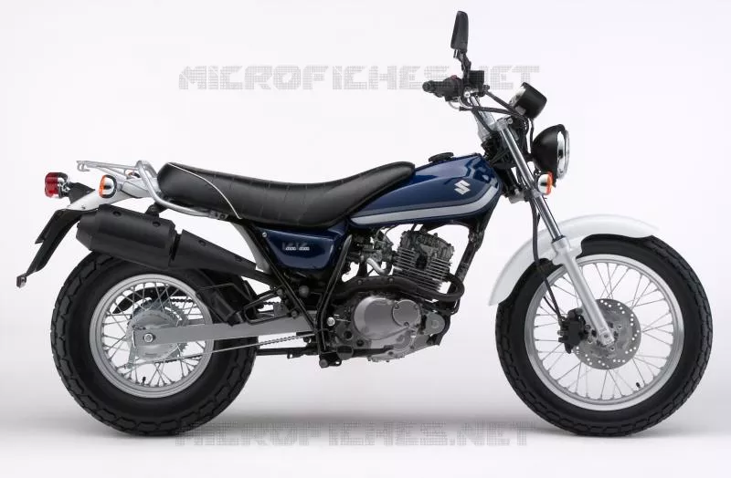* PHOTOGRAPHIE DE COULEUR RV125K7 * Suzuki MOTO 125 VAN-VAN 2007  RV125K7(E19)