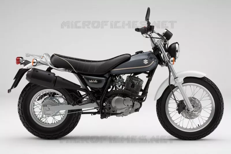 * PHOTOGRAPHIE DE COULEUR RV125K8 * Suzuki MOTO 125 VAN-VAN 2010  RV125L0(E19)