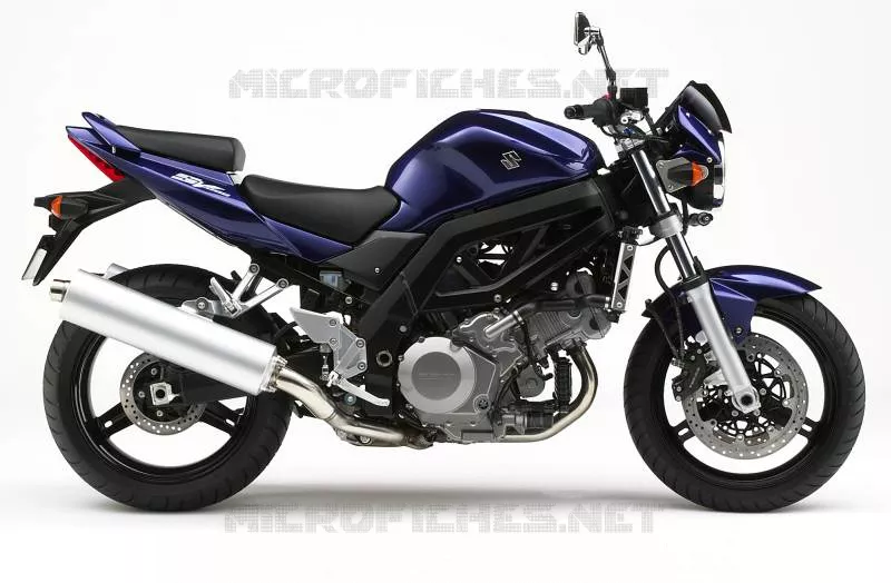 * PHOTOGRAPHIE DE COULEUR SV1000K6 * Suzuki MOTO 1000 SV 2007  SV1000S2K7(E2)