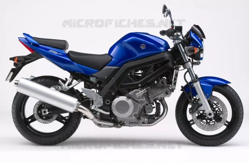 * PHOTOGRAPHIE DE COULEUR SV1000K7 * Suzuki MOTO 1000 SV 2006  SV1000S1K6(E2)