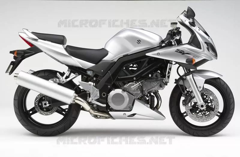 * PHOTOGRAPHIE DE COULEUR SV1000SK5 * Suzuki MOTO 1000 SV 2004  SV1000U1K4(E2)