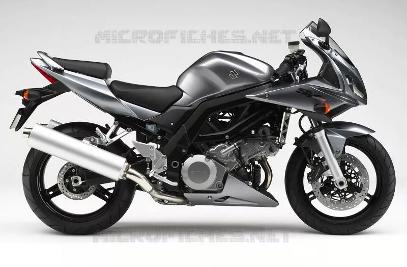 * PHOTOGRAPHIE DE COULEUR SV1000SK6 * Suzuki MOTO 1000 SV 2007  SV1000U2K7(E2)