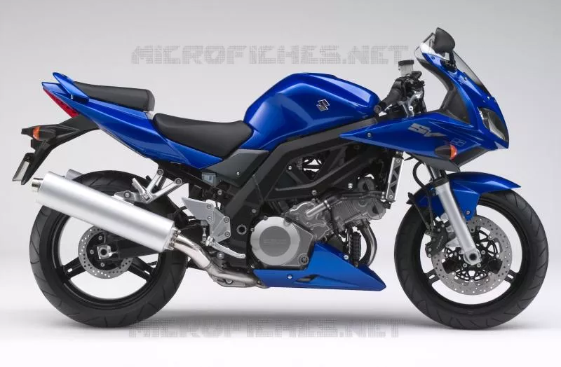 * PHOTOGRAPHIE DE COULEUR SV1000SK7 * Suzuki MOTO 1000 SV 2007  SV1000S2K7(E2)