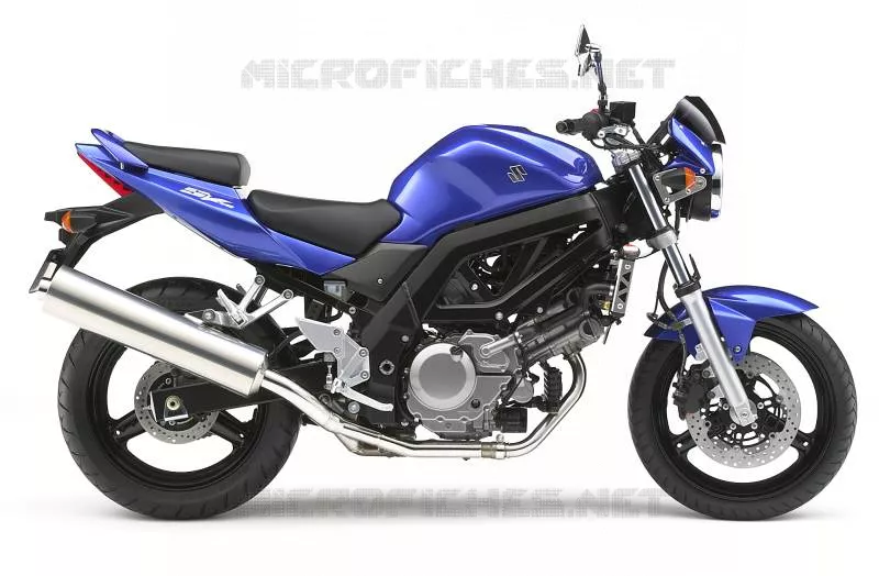 * PHOTOGRAPHIE DE COULEUR SV650K5 * Suzuki MOTO 650 SV-S 2007  SV650SUAK7(E2)