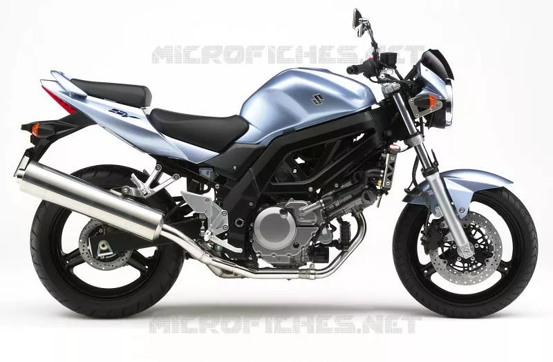 * PHOTOGRAPHIE DE COULEUR SV650K6 * Suzuki MOTO 650 SV-S 2007  SV650SUK7(E2)