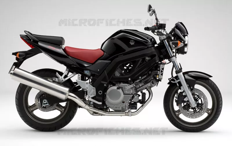 * PHOTOGRAPHIE DE COULEUR SV650K8 * Suzuki MOTO 650 SV 2009  SV650SUK9(E2)