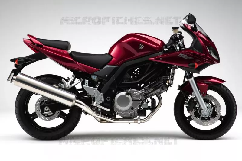 * PHOTOGRAPHIE DE COULEUR SV650SAK7 * Suzuki MOTO 650 SV-S 2007  SV650SUK7(E2)